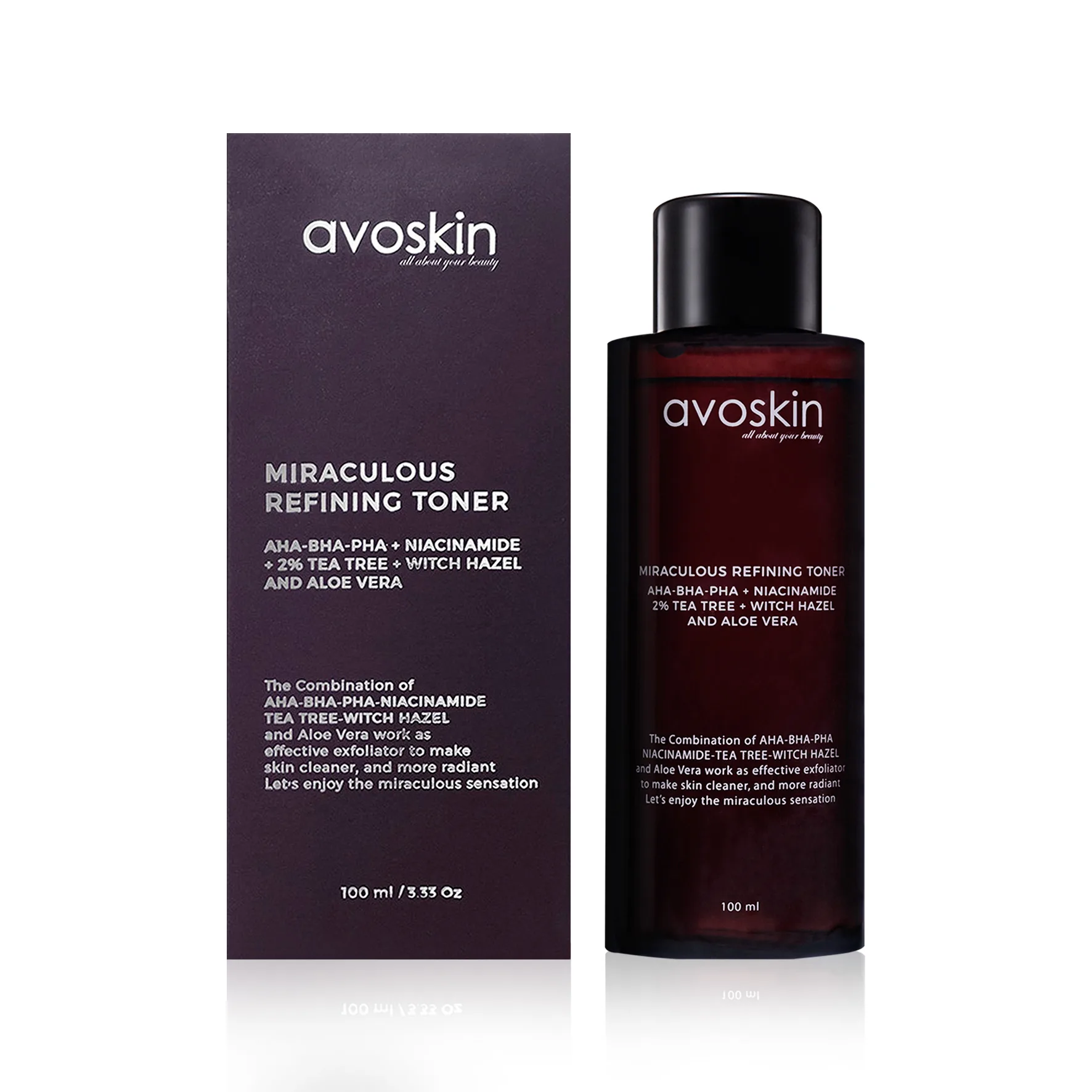Avoskin Miraculous Refining Toner AHA BHA PHA