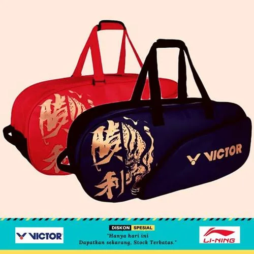 Tas Raket Badminton 2 Compartment Thermo Guard Victor