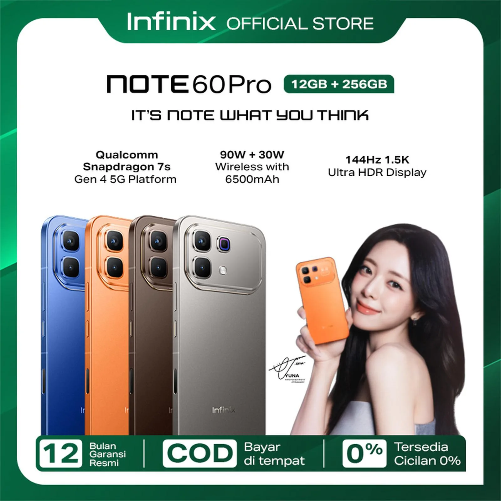 Infinix Note 60 Pro 12GB/256GB