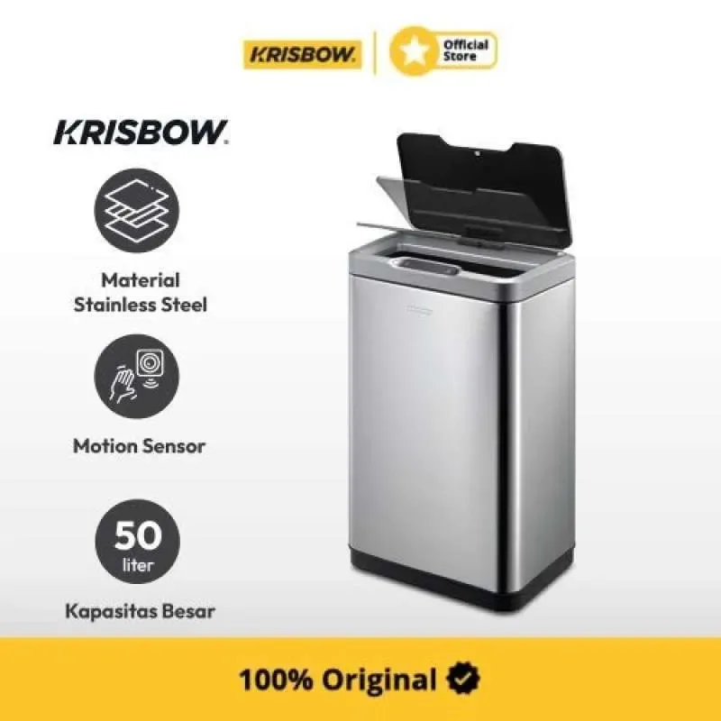 Tempat Sampah Otomatis Sensor Inframerah 12L