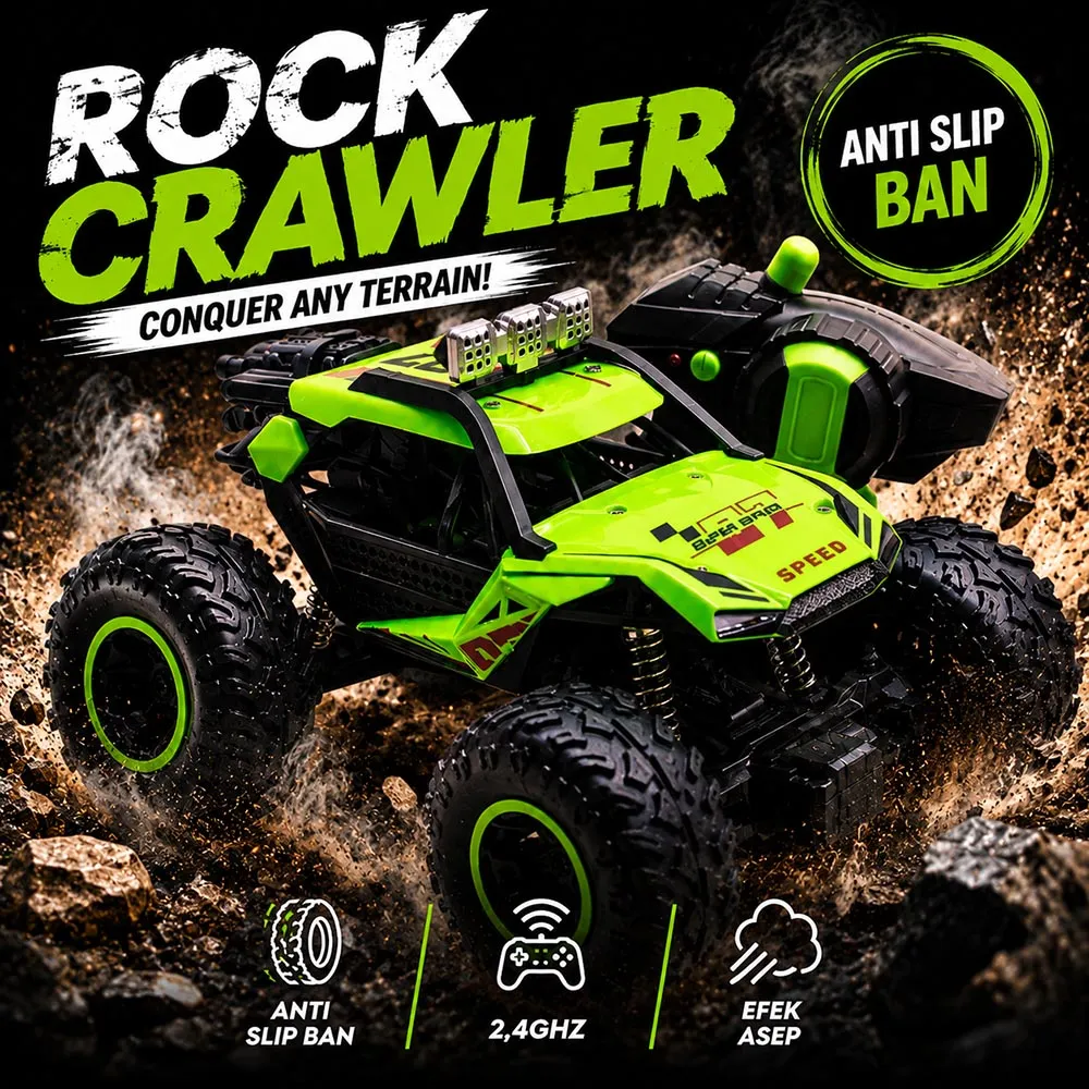 Remote Control Car Toy Remote Control Rc Offroad Super High Speed Climbing Car with 2.4 Ghz Battery